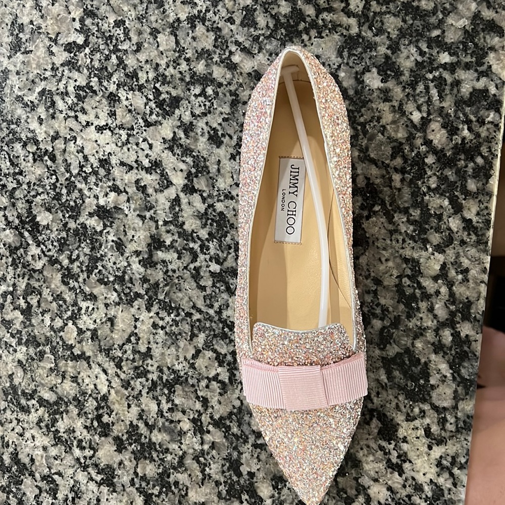 Jimmy Choo flats NEVER WORN